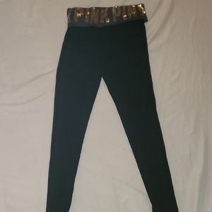 VS PINK sequin leggings